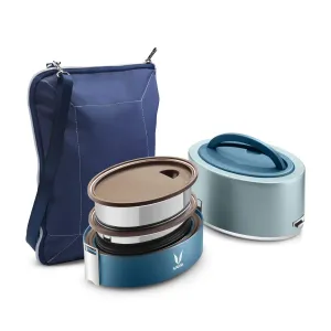 TyffynLyte - 600 ml - Blue - with BagMat (SS Containers)