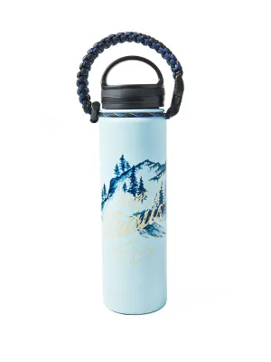 United by Blue 22oz Tough As Trails 22oz Insulated Steel Water Bottle Blue