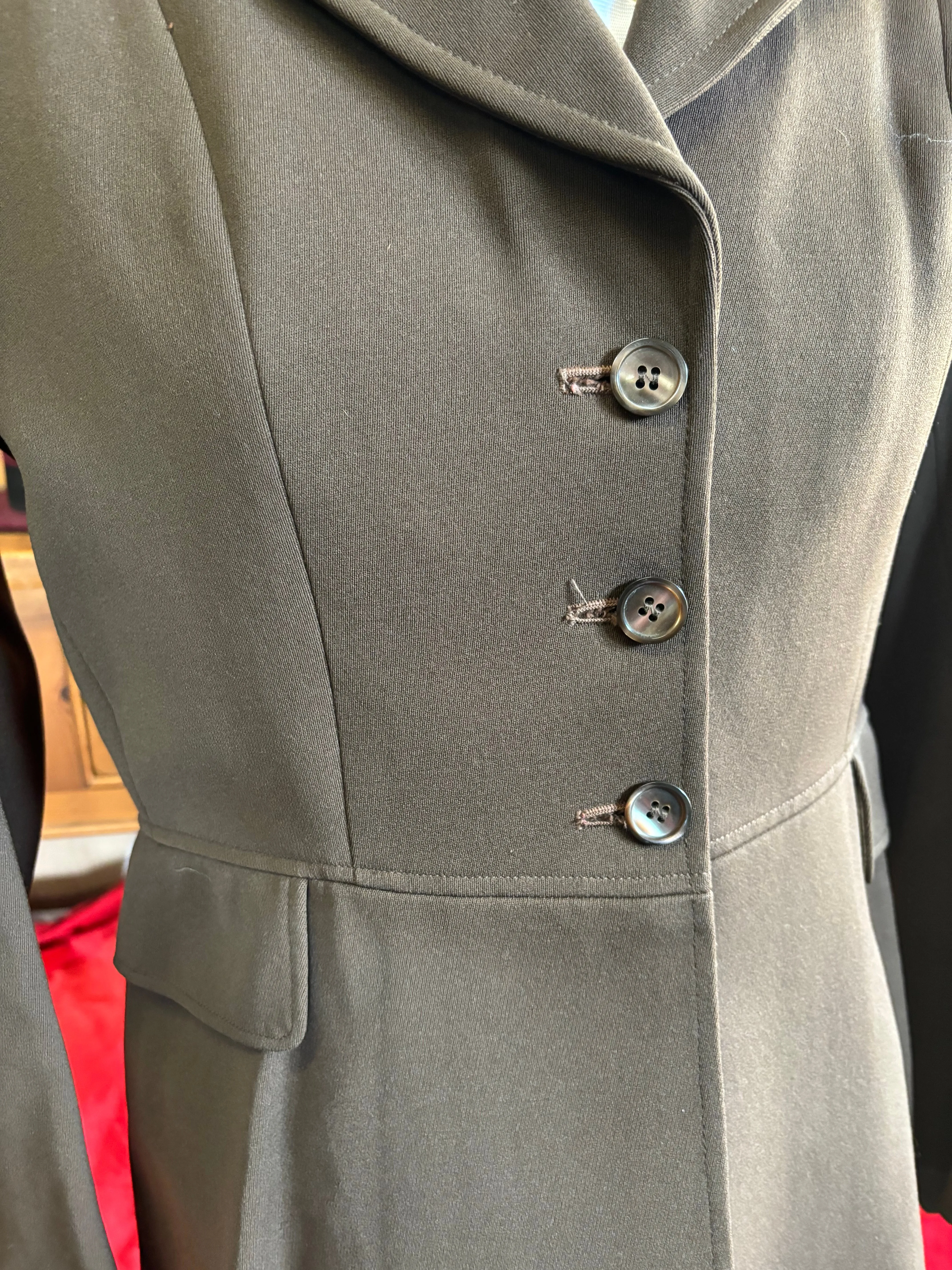 Used size 12 Caldene brown show jacket FREE POSTAGE🔵