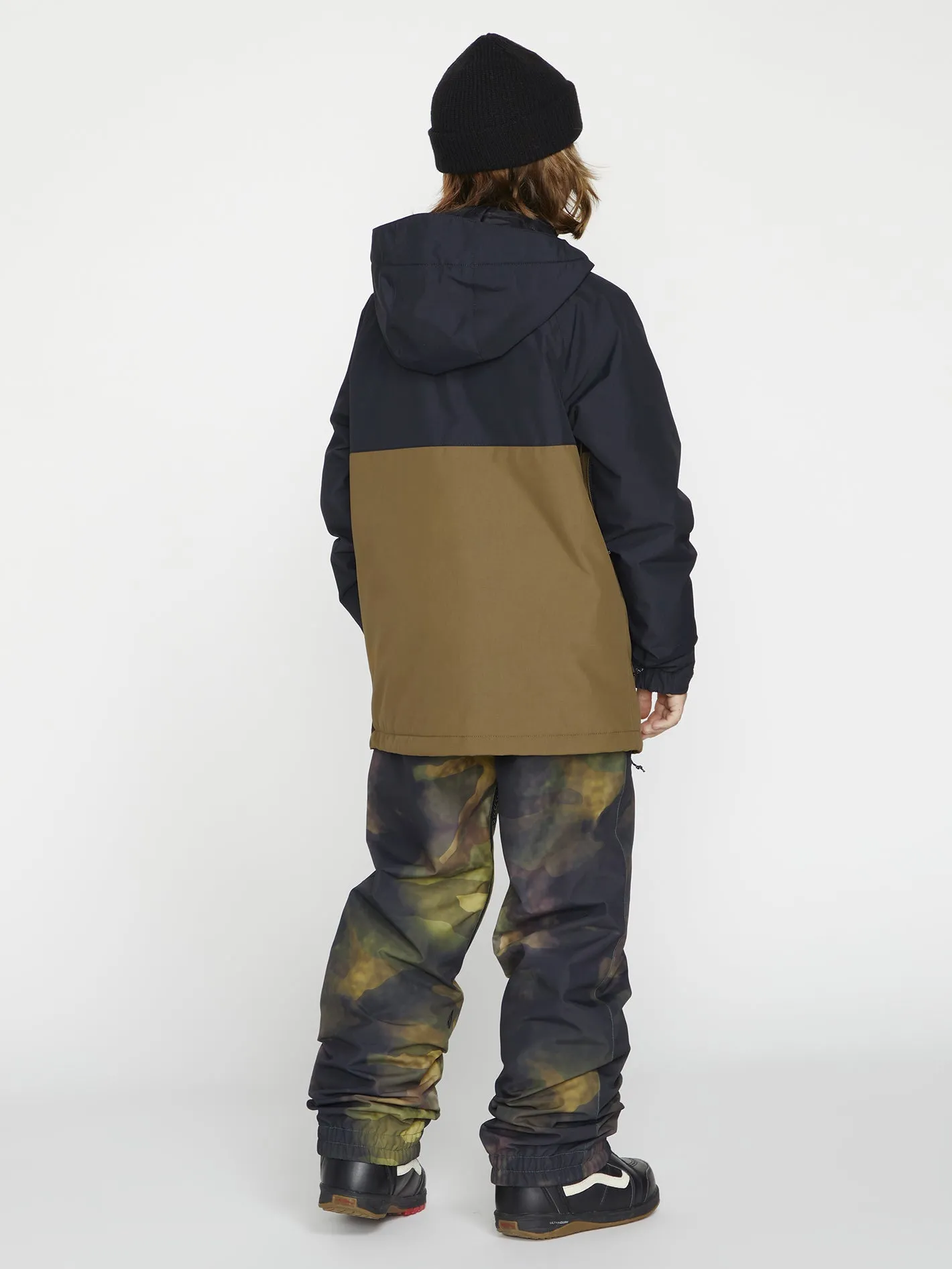 Veste de snow Sluff Insulated Pullover - Dark Teak - (Enfant)