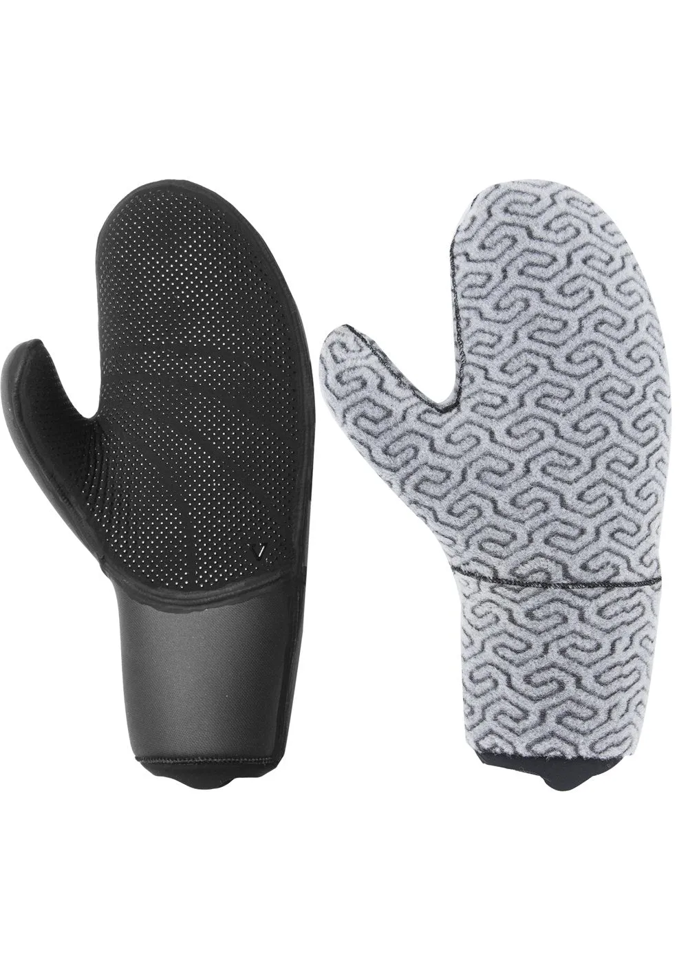 Vissla - 7 Seas 7 mm Mitten Glove - Black