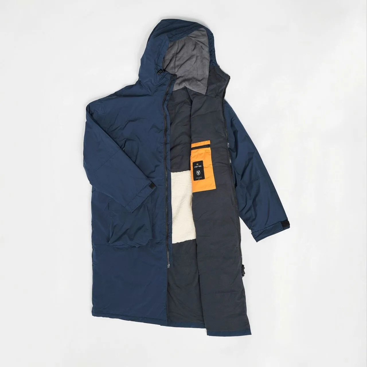 VOITED 2nd Edition Outdoor Change Robe & Drycoat for Surfing, Camping, Vanlife & Wild Swimming  - Ocean Navy
