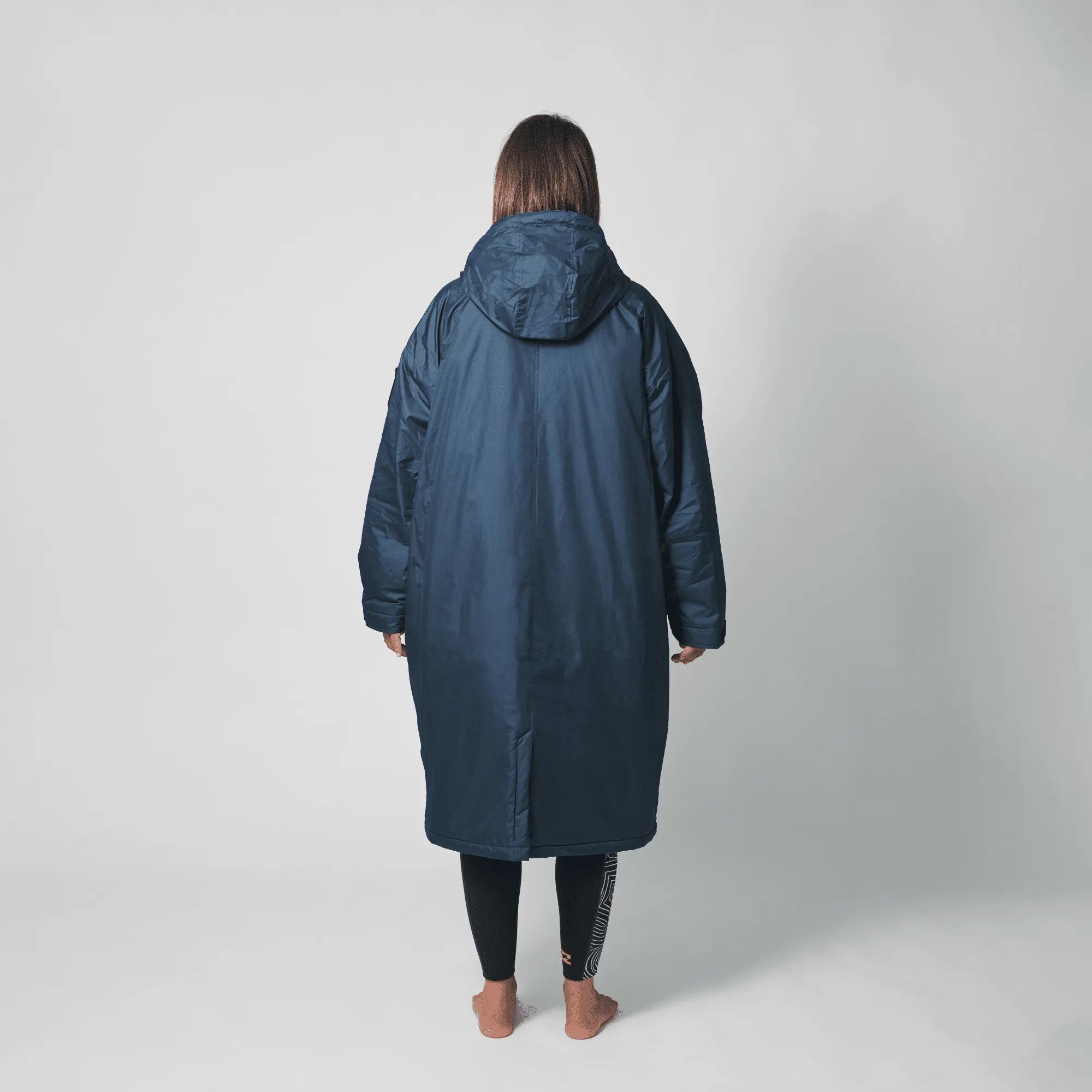 VOITED 2nd Edition Outdoor Change Robe & Drycoat for Surfing, Camping, Vanlife & Wild Swimming  - Ocean Navy