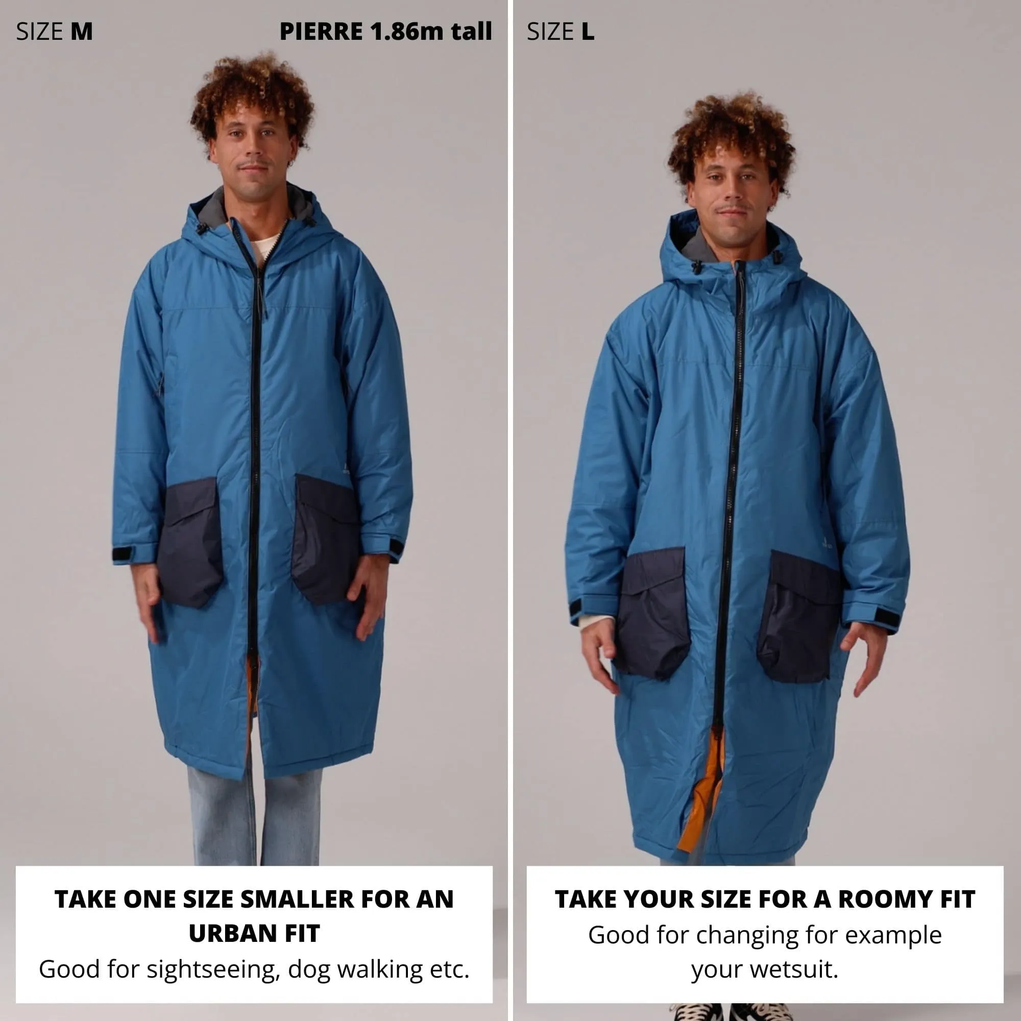 VOITED Original Outdoor Change Robe & Drycoat for Surfing, Camping, Vanlife & Wild Swimming  - Moment Camo