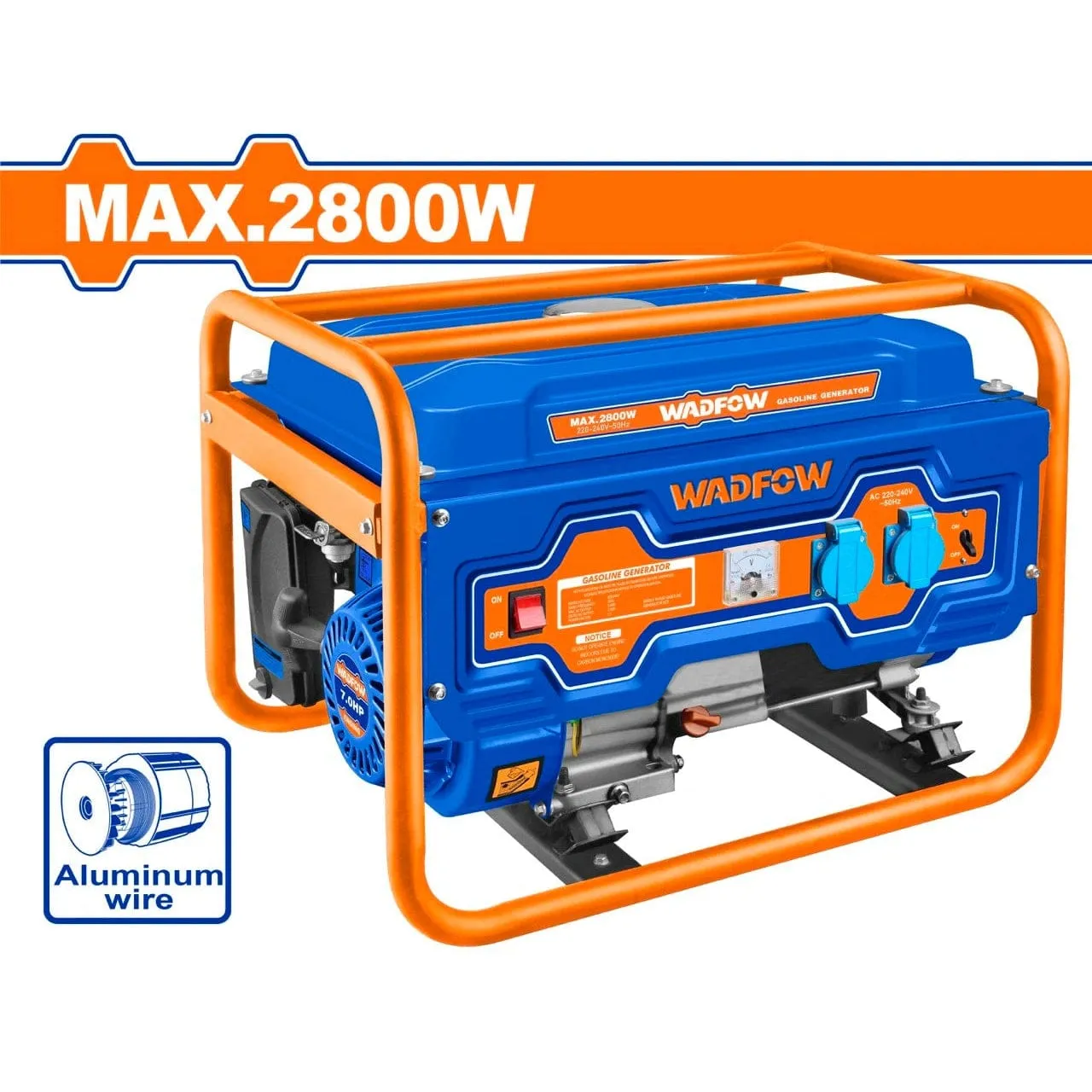 Wadfow Gasoline Generator 1200W - WGEAA02