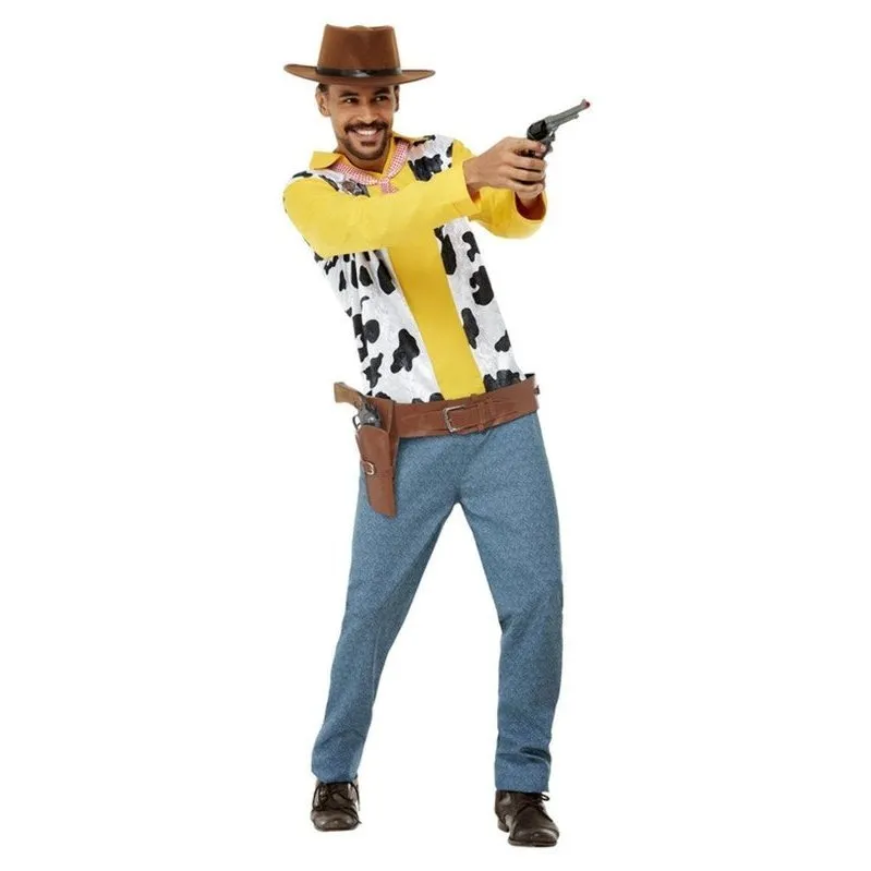 Western Cowboy Costume, Yellow