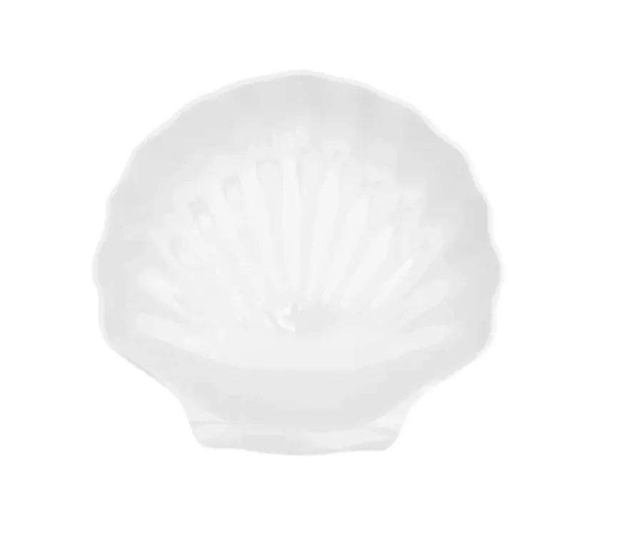 White Shell Non-Breakable Serving Platter