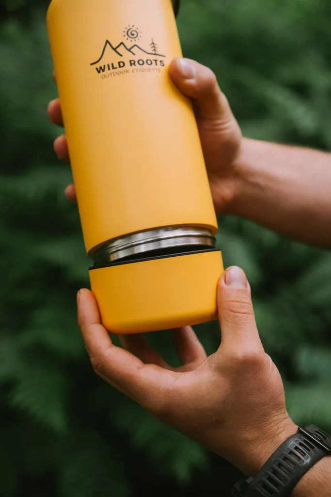 Wild Roots Siesta Snack Bottle 900ml Vacuum Insulated