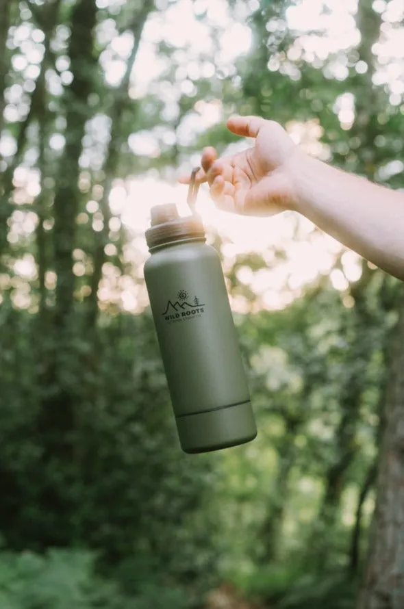 Wild Roots Siesta Snack Bottle 900ml Vacuum Insulated