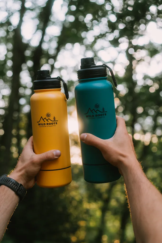 Wild Roots Siesta Snack Bottle 900ml Vacuum Insulated
