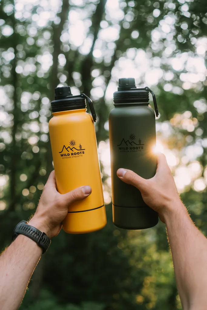 Wild Roots Siesta Snack Bottle 900ml Vacuum Insulated