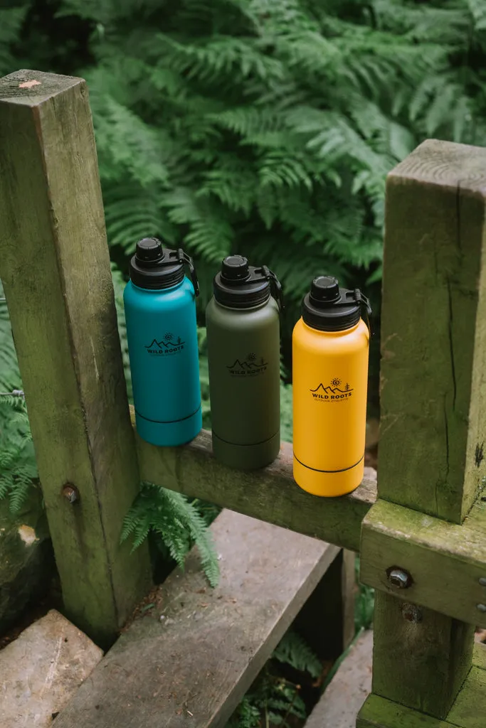 Wild Roots Siesta Snack Bottle 900ml Vacuum Insulated