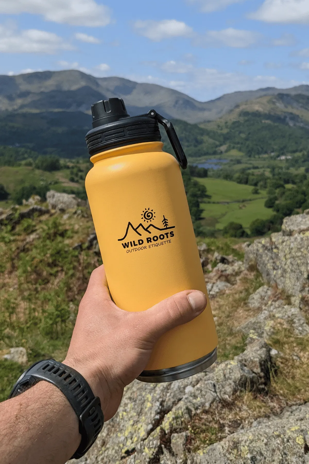 Wild Roots Siesta Snack Bottle 900ml Vacuum Insulated