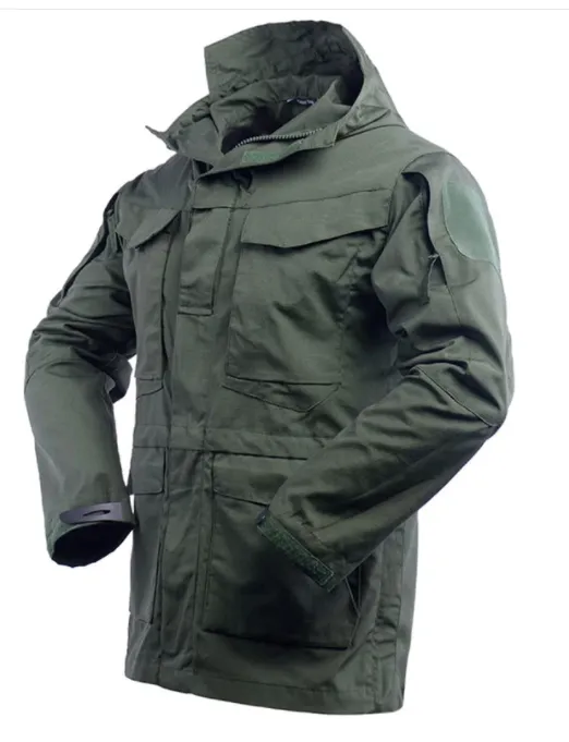 Windproof Camo Jacket/ Tactical Jacket - Green