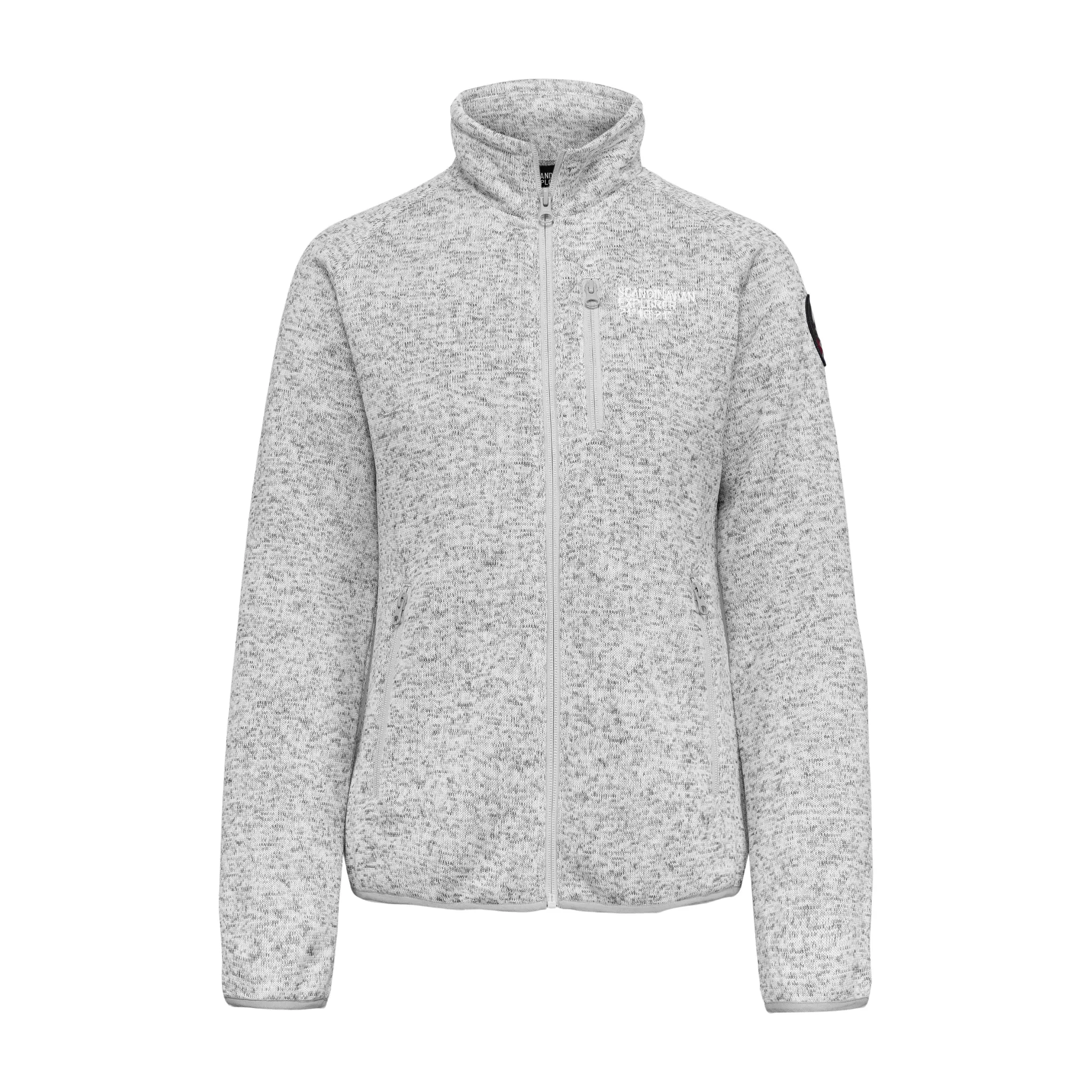 Women's Fleece Jacket - Light Grey