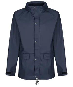 WORKWEAR SAMPLE SALE 2024 - RG331 Regatta Unisex Rain Jacket - Navy - Size Medium
