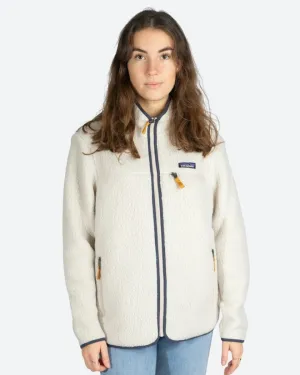 W's Retro Pile Jacket - Pelican
