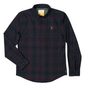 Yellowstone "We Don’t Choose the Way"- BorlandFlex™ Long Sleeve Flannel