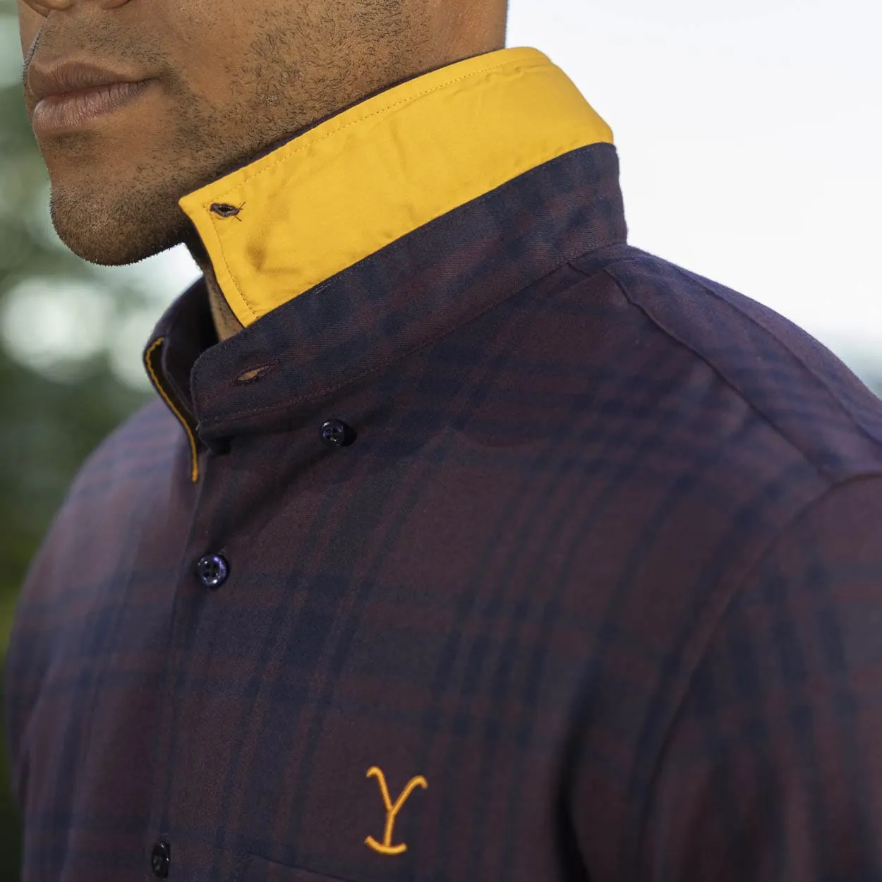 Yellowstone "We Don’t Choose the Way"- BorlandFlex™ Long Sleeve Flannel