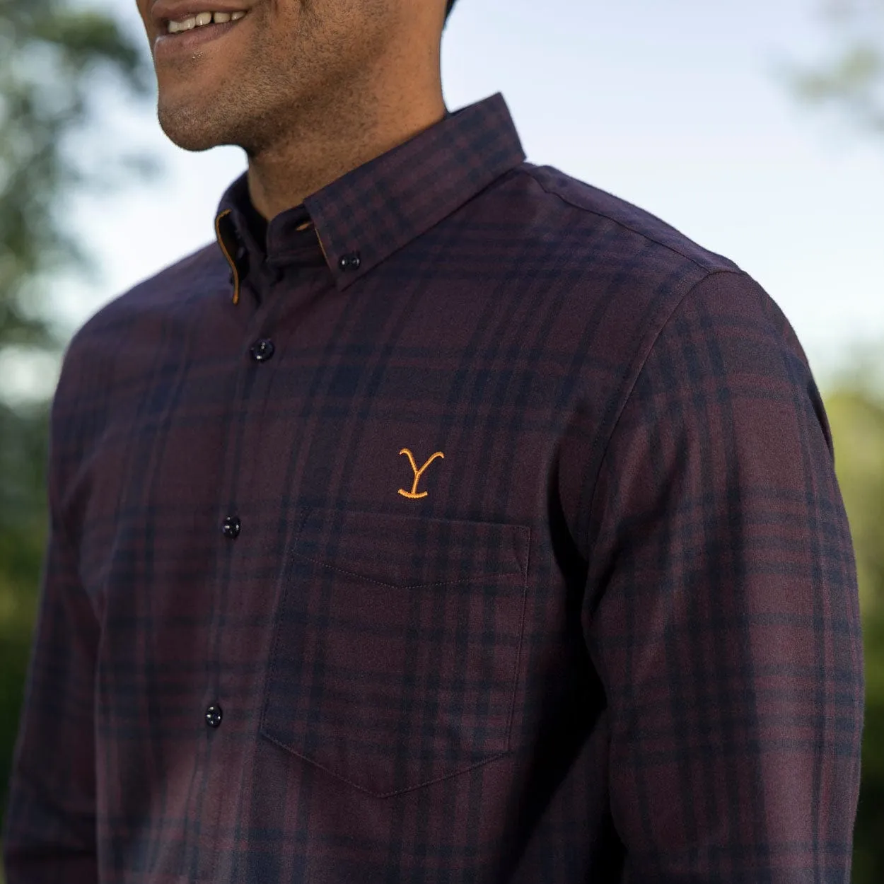 Yellowstone "We Don’t Choose the Way"- BorlandFlex™ Long Sleeve Flannel