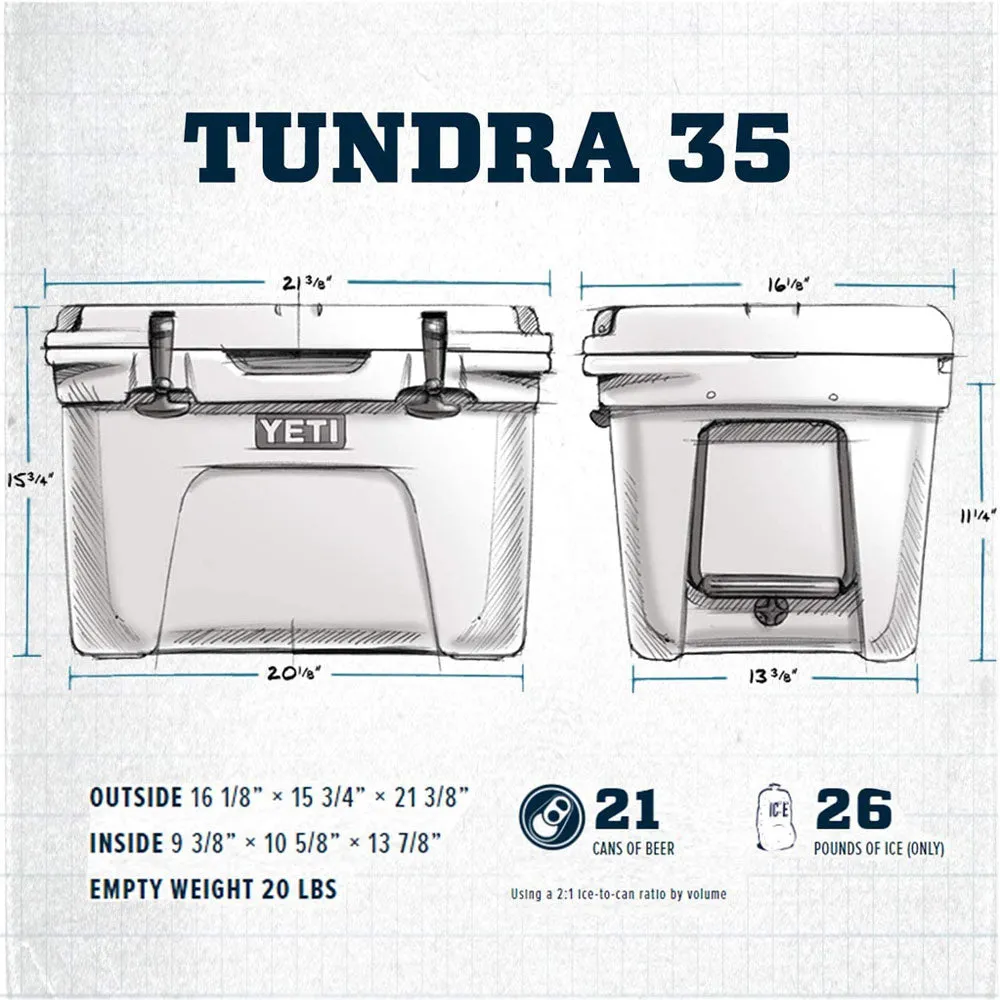 Yeti Tundra 35 Cooler - Tan