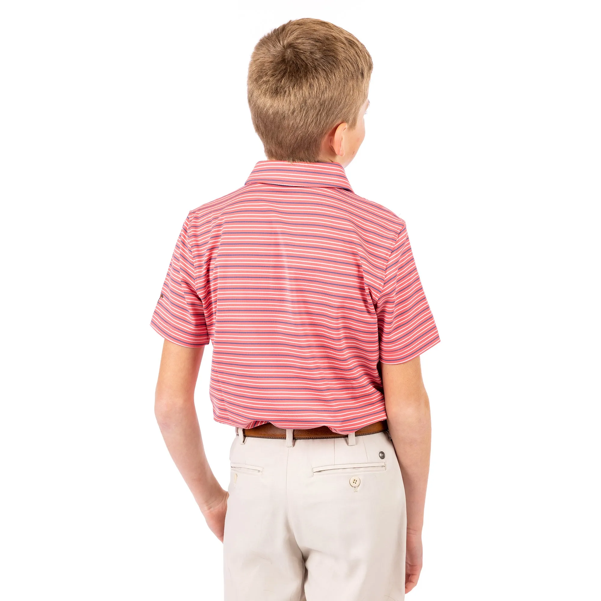Youth Bayside Stripe Polo FINAL SALE