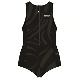 Zone 3 Womens Yulex Sleeveless Suit - Obsidian